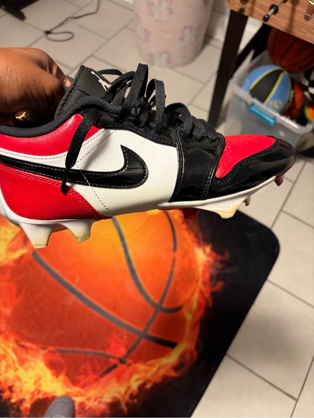 Jordan Kids' Retro Low-Top Sneakers - Black & Red